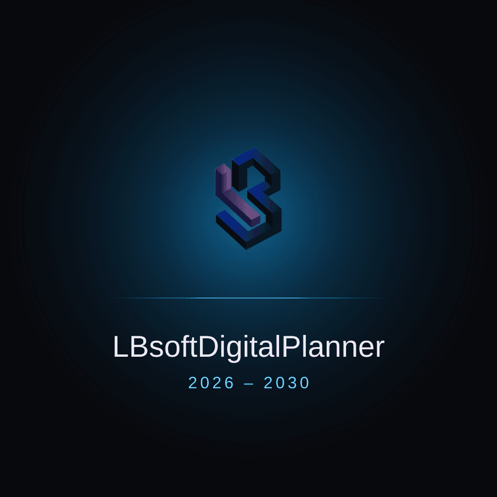 LBsoftDigitalPlanner 2026–2030