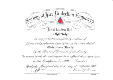 SFPE Professional Member CE